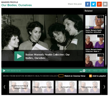 Boston Women s Health Book Collective MAKERS