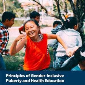 cover of “Principles for Gender-Inclusive Puberty and Health Education”