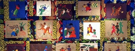 Women-are-the-Fabric Women are the Fabric quilt exhibit