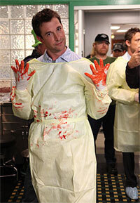 dr_carter_er Look! Fake blood!