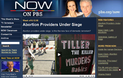 NOW on PBS - Abortion Providers Under Siege