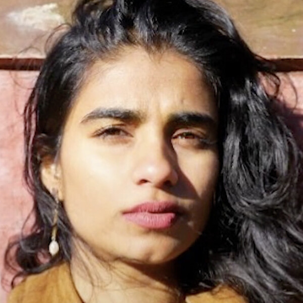 A headshot of Fariha Róisín from the Now This video