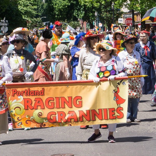 Raging Grannies Portland
