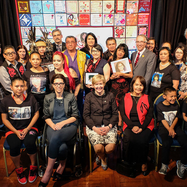 missing indigenous women quilt