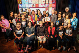 missing indigenous women quilt