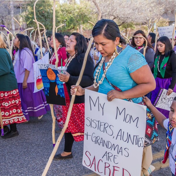 Dulcey lima indigenous women march unsplash scaled jpg