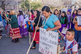 Dulcey lima indigenous women march unsplash scaled jpg