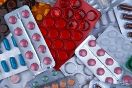 A collection of different pills in their packages