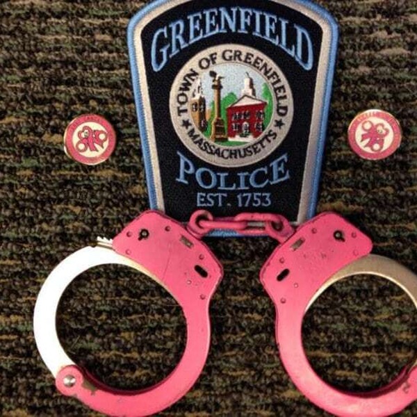Pink handcuffs