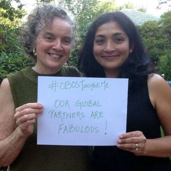Sally Whelan and Ayesha Chatterjee OBOS Taught Me