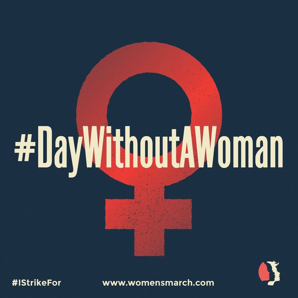 Day Without A Woman Hashtag