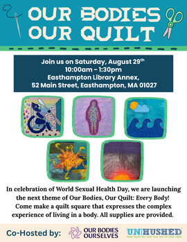 WSHD quilt event flyer